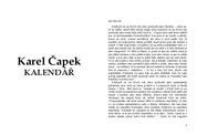Karel Čapek:Kalendář
