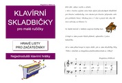 Magdalena  Málková:Klavírní skladbičky pro malé ručičky