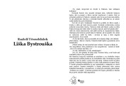 Rudolf Těsnohlídek:Liška Bystrouška