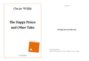 Oscar Wilde:The Happy Prince and Other Tales