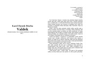 Karel Hynek Mácha:Valdek