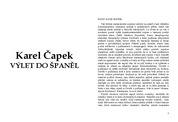 Karel Čapek:Výlet do Španěl