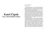 Karel Čapek:Život a dílo skladatele Foltýna