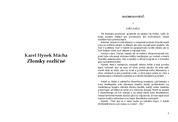 Karel Hynek Mácha:Zlomky rozličné